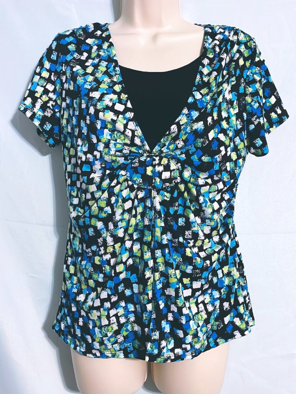 Notations Cute Geometric Top Size S
